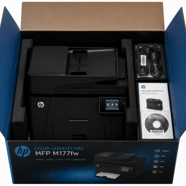 دستگاه پرینتر رنگی HP Color LaserJet Pro MFP M177fw - تصویر 3