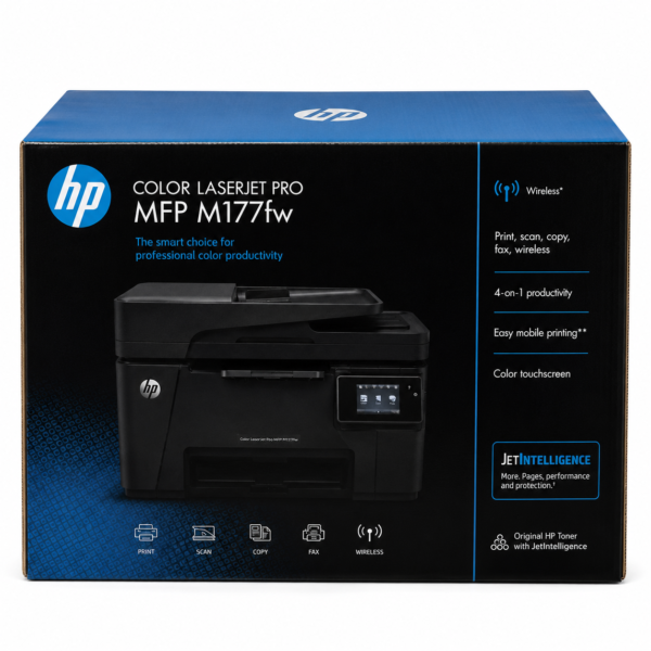 دستگاه پرینتر رنگی HP Color LaserJet Pro MFP M177fw - تصویر 2